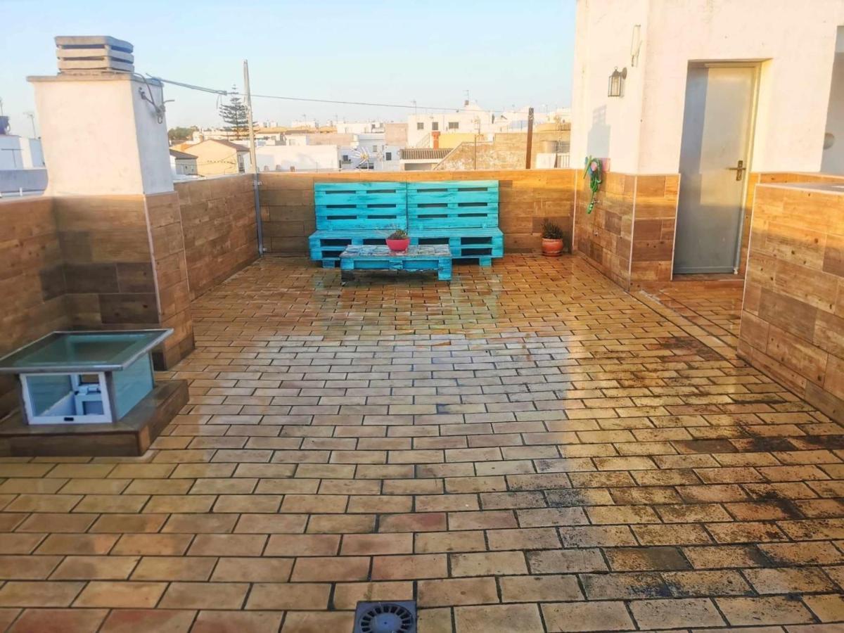 Ferienwohnung Apartamento Agua Marina Con Terraza Chiclana de la Frontera Exterior foto